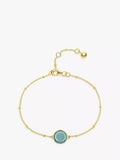 Bracelet vermeil pierre de naissance Auree