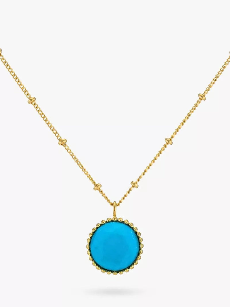 Auree Barcelona Birthstone Vermeil Necklace