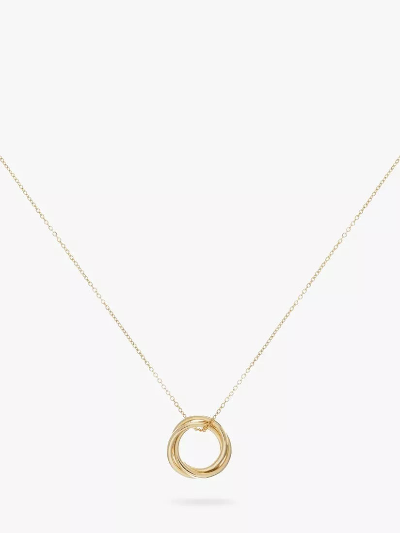 Auree gold pendant necklace 16 inch chain - British product