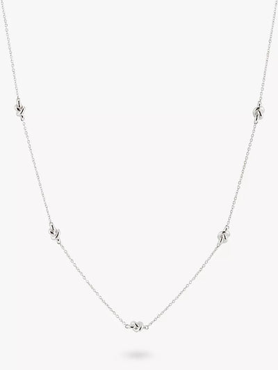 John Lewis Auree St Ives Nautical Knot Necklace, Short 36-41cm- Buy online at McGrocer