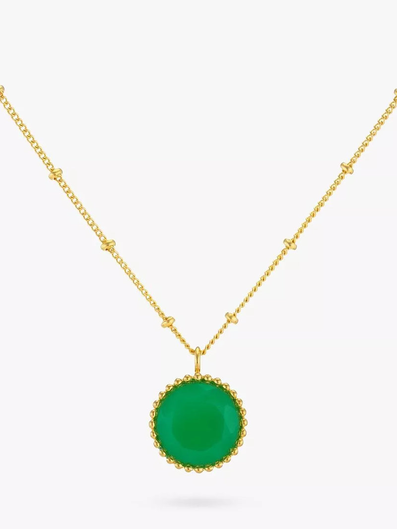 Auree Barcelona Birthstone Vermeil Necklace