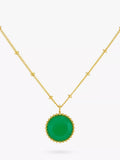 Auree Barcelona Birthstone Vermeil Necklace