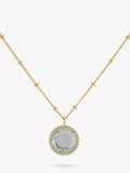Auree Barcelona Birthstone Vermeil Necklace