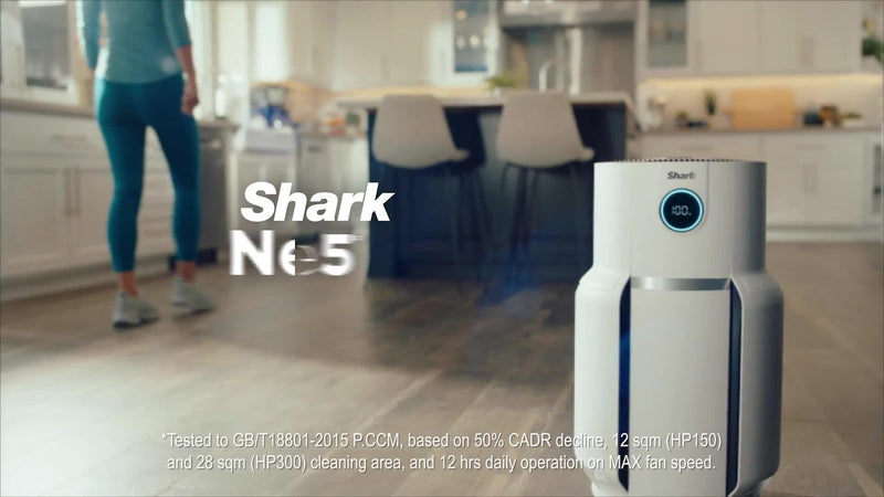 Shark NeverChange5 HEPA air purifier white HP150UK (British brand)