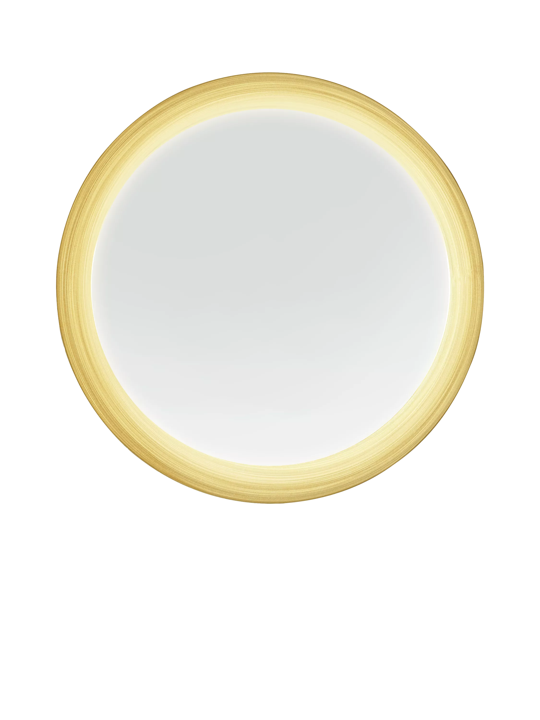 John Lewis Illuminated Round Bathroom Tray Mirror, 60cm