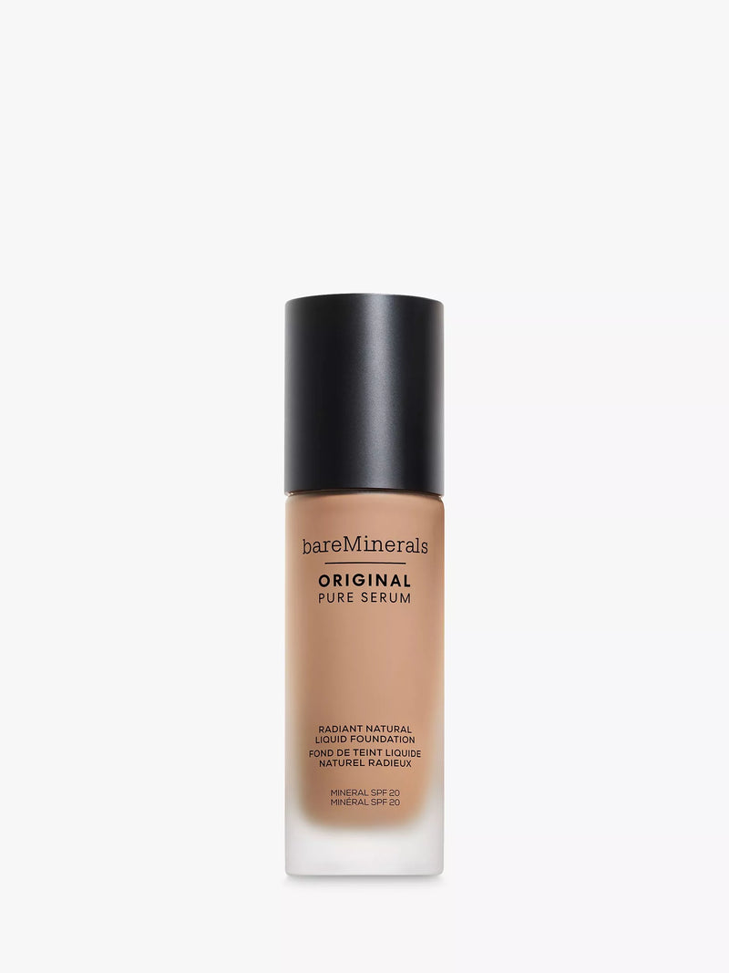 bareMinerals ORIGINAL Pure Serum Radiant Natural Liquid Foundation, Medium Cool 3