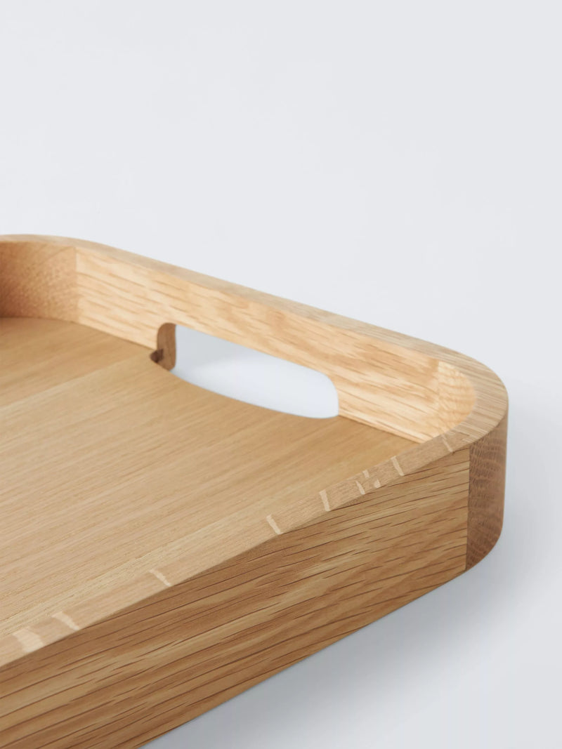 John Lewis large oak wood serving tray, UK version