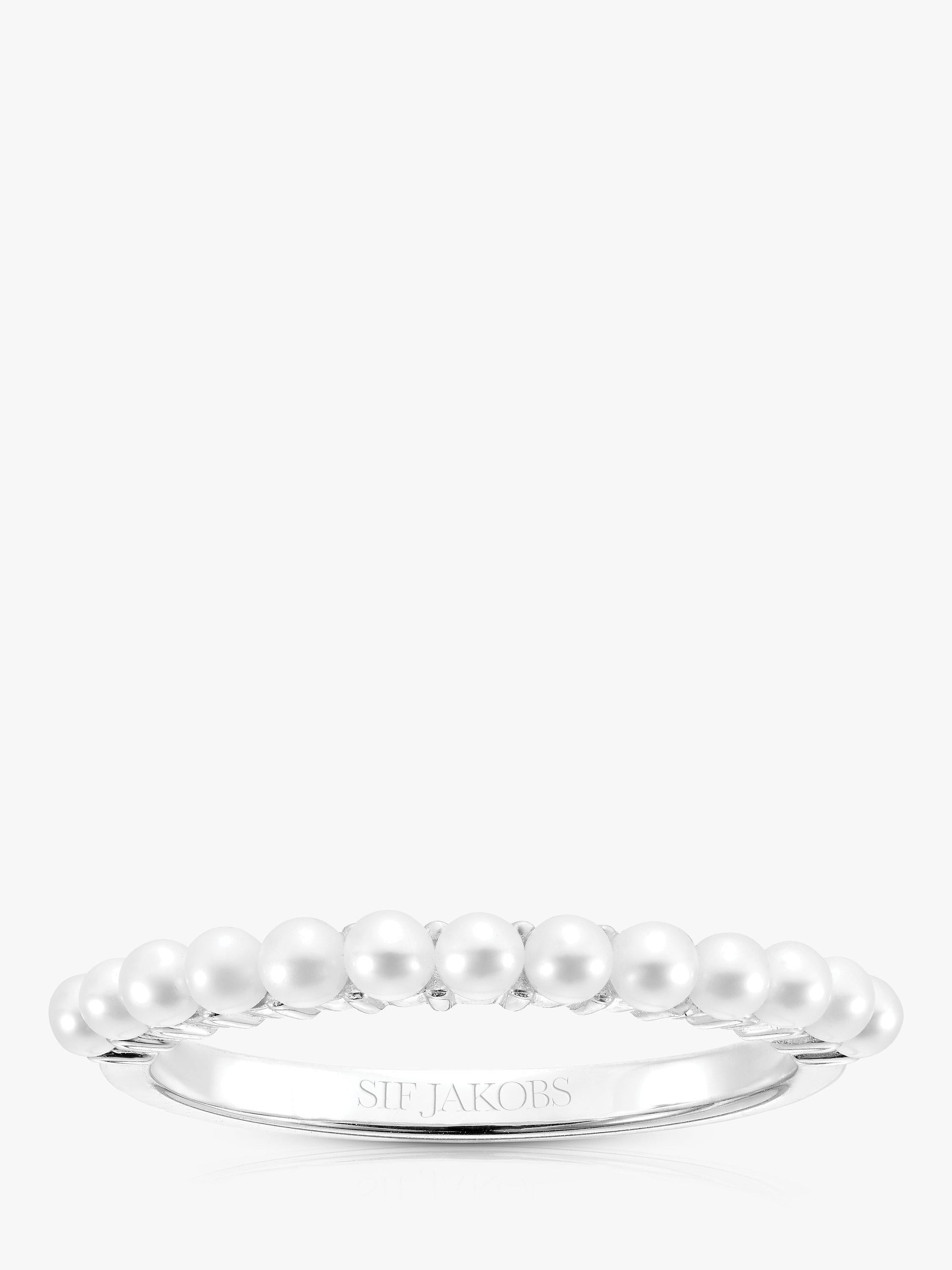 Sif Jakobs Ellera Perla freshwater pearl ring sterling silver, UK version