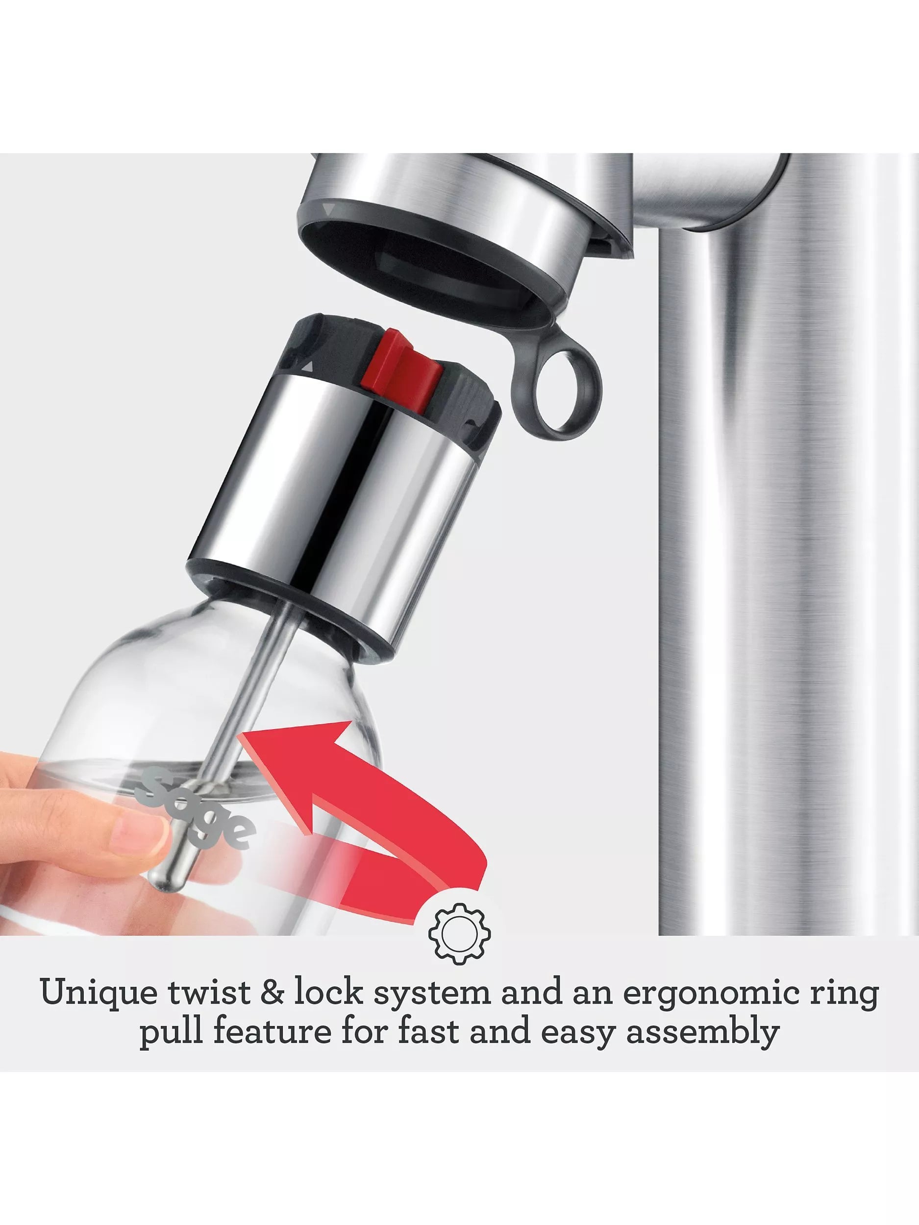 Sage InFizz Fusion sparkling drinks maker (British brand)