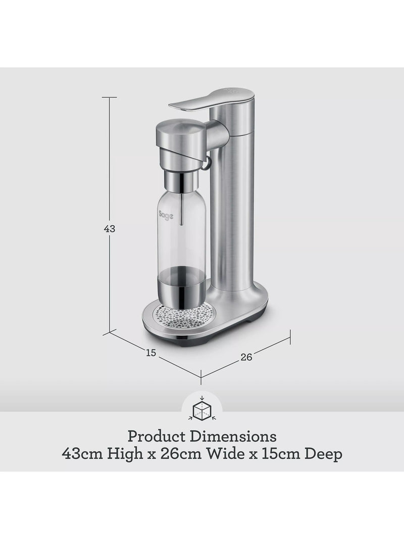 Sage InFizz Fusion sparkling drinks maker (British brand)