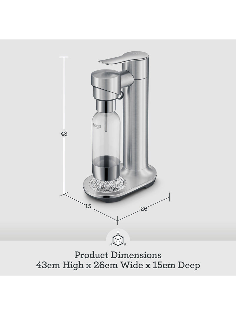 Sage InFizz Fusion sparkling drinks maker (British brand)