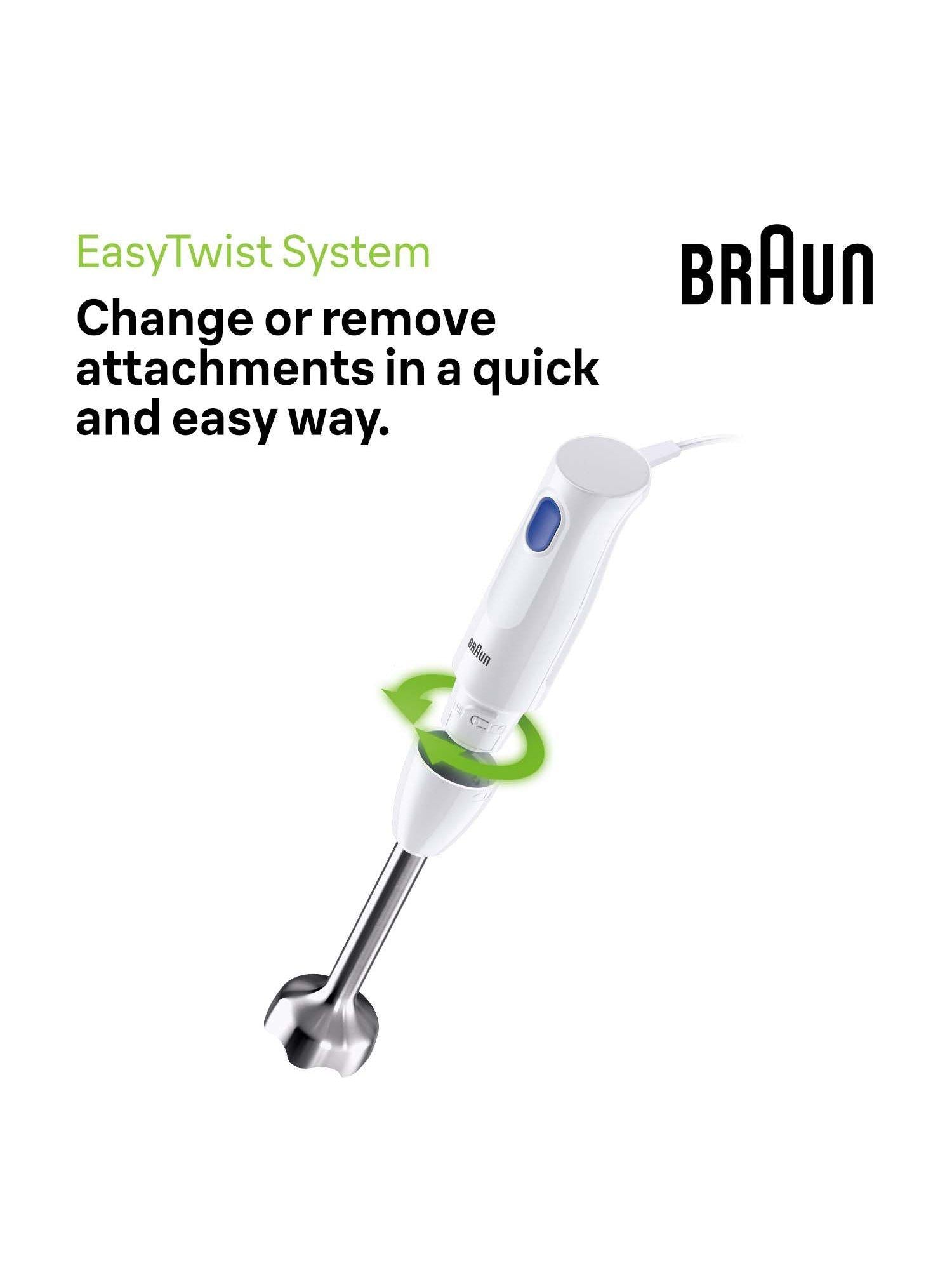 Braun MultiQuick 1 hand mixer white - British product