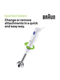 Braun MultiQuick 1 hand mixer white - British product