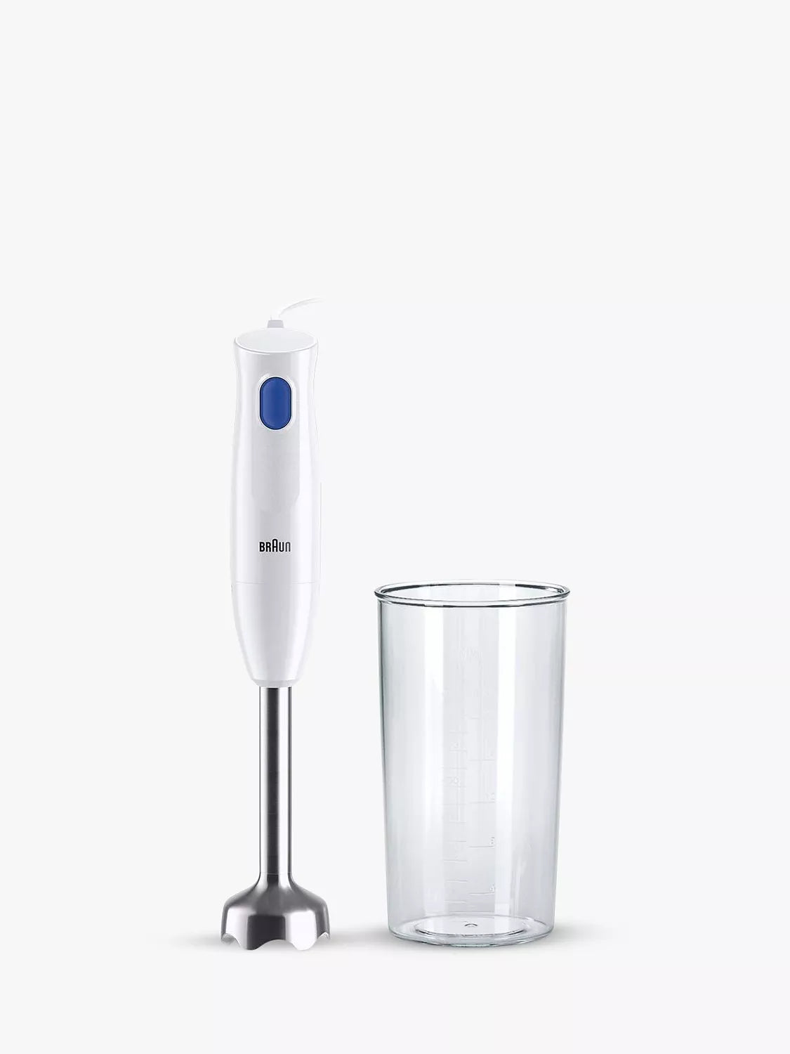 Braun MultiQuick 1 hand blender 450 watt white, imported from the UK