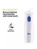 Braun MultiQuick 1 hand blender 450 watt white, imported from the UK
