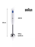 Braun MultiQuick 1 hand blender 450 watt white, imported from the UK