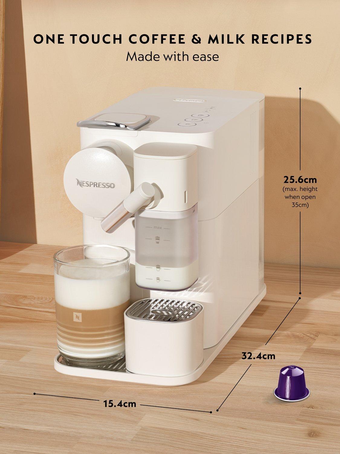 Nespresso Lattissima One coffee machine with milk frother, UK version