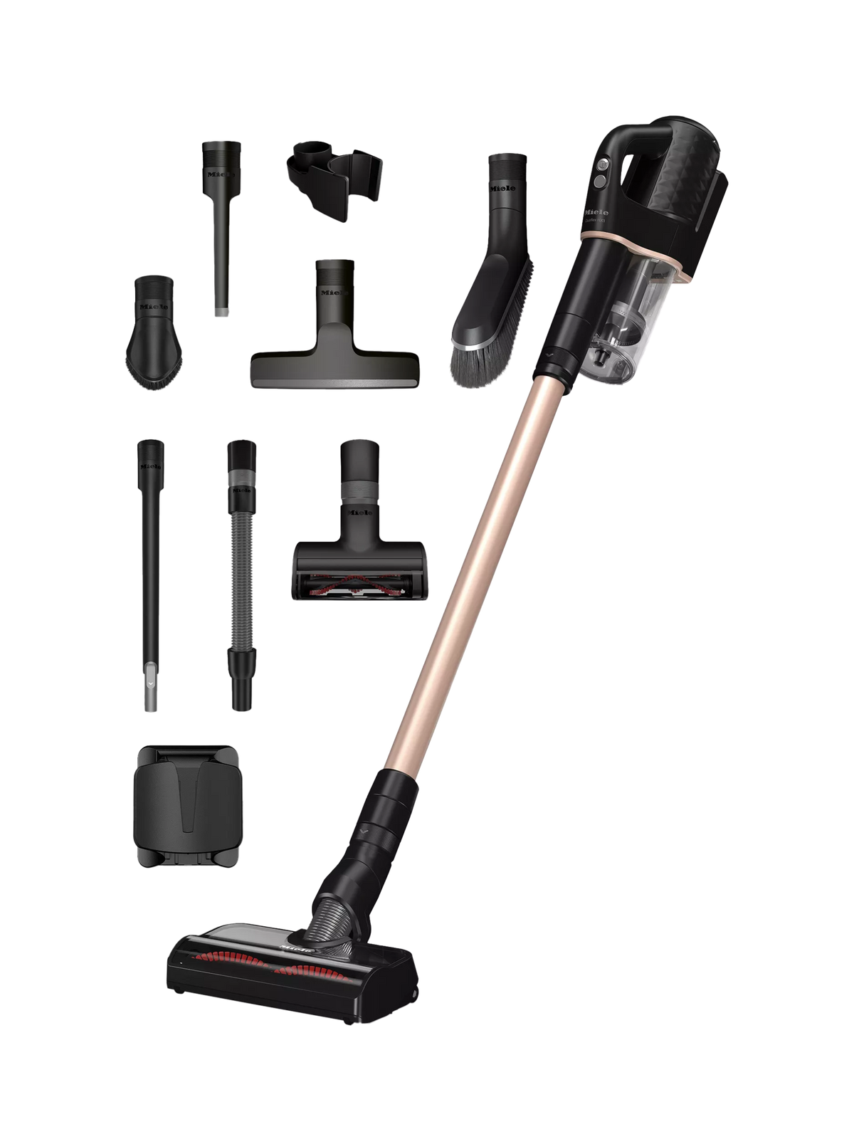 Miele Duoflex HX1 Total Care Cordless Vacuum Cleaner, Rose Gold
