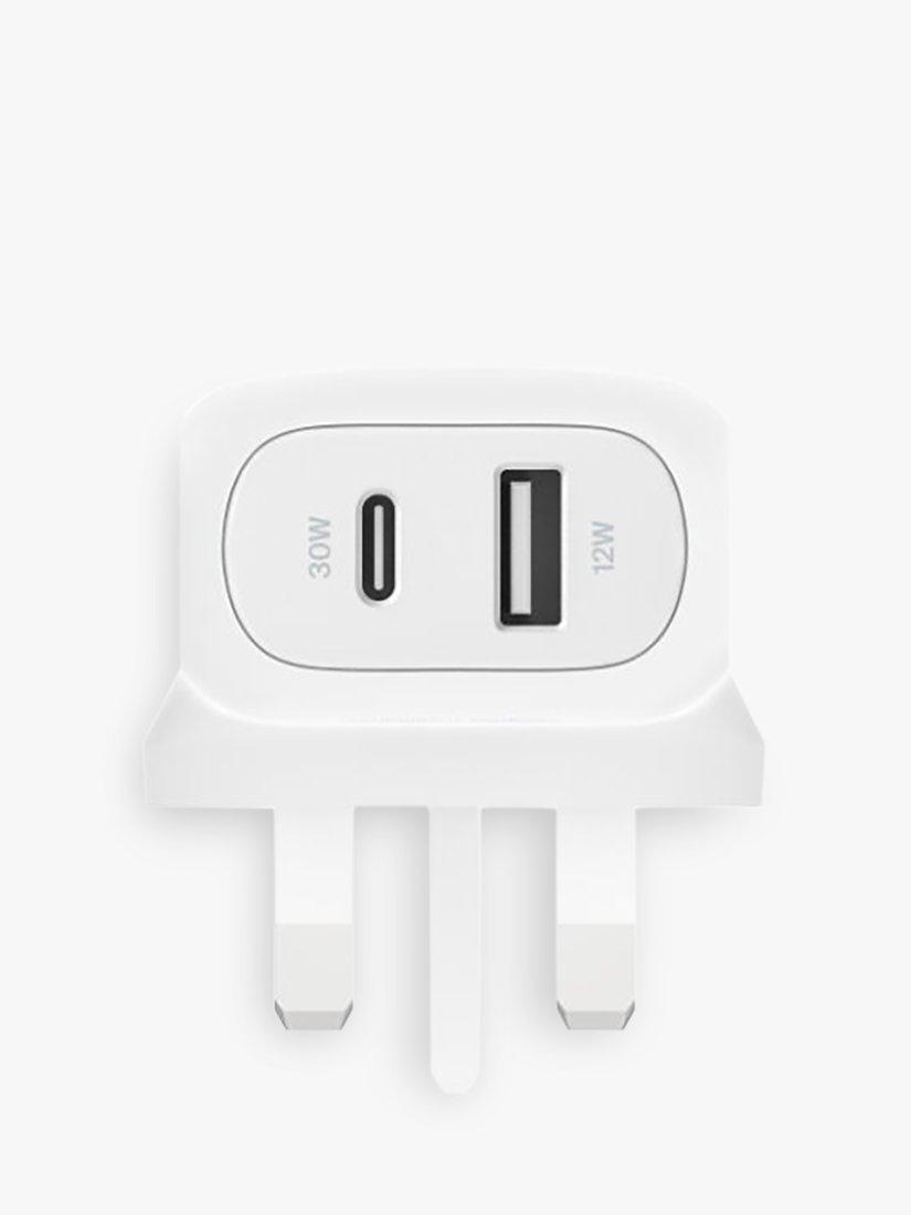 Belkin 42W dual wall charger, UK version