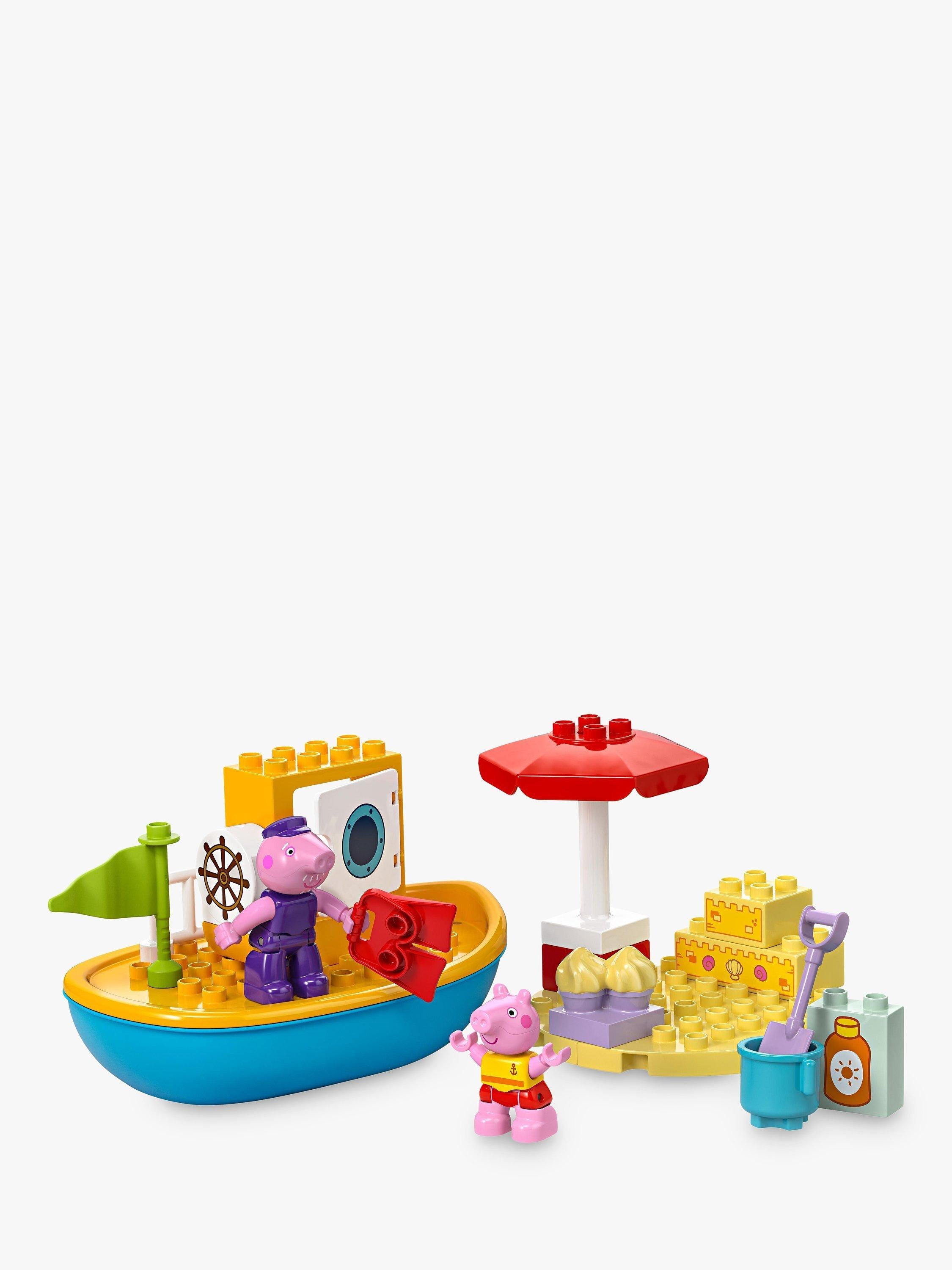 LEGO DUPLO Peppa Pig Boat Trip Construction Set, UK version