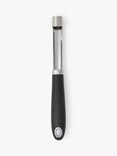 John Lewis John Lewis Soft Grip Apple Corer Silver/Black - Kitchen Corer- Buy online at McGrocer
