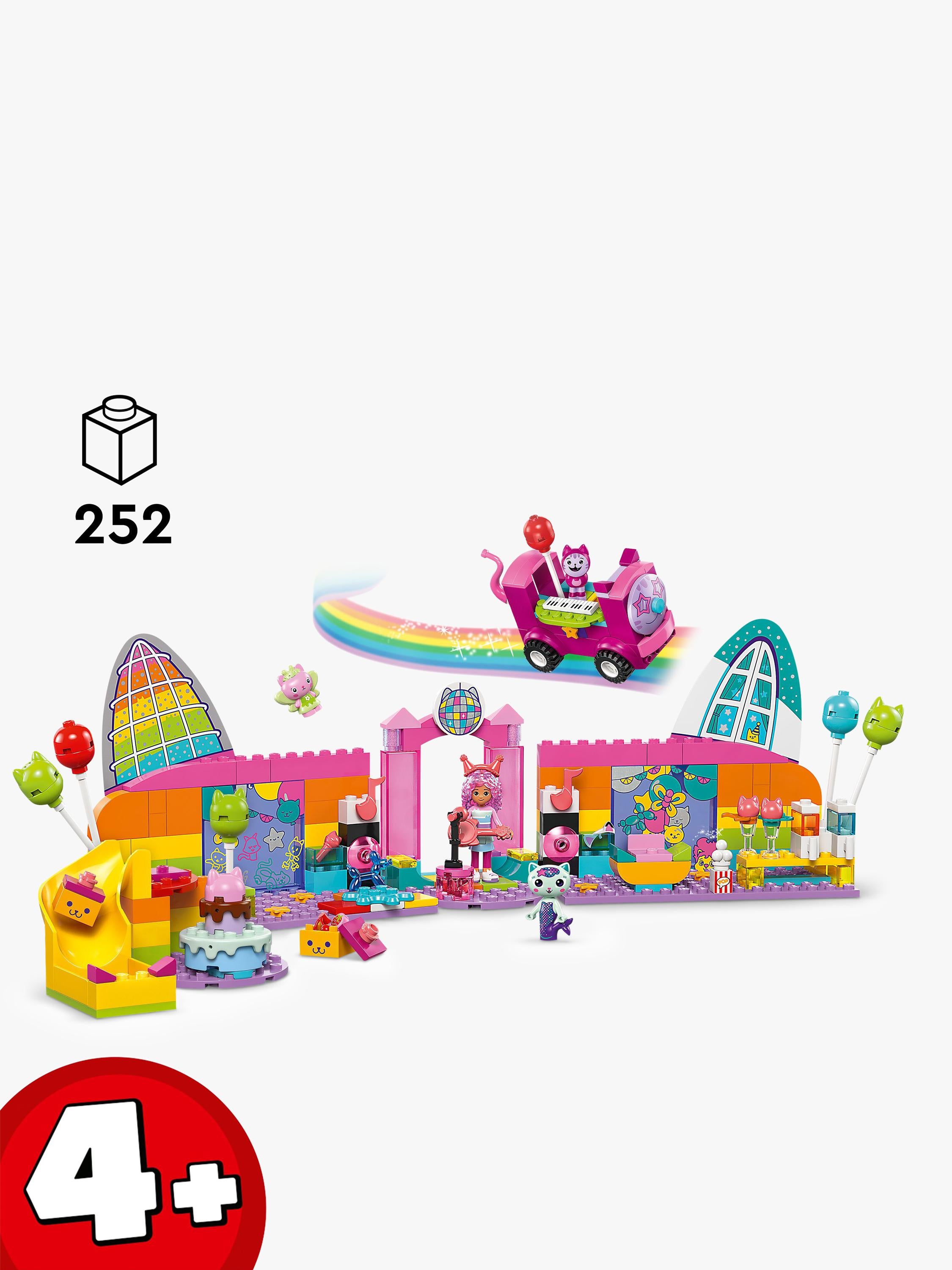 LEGO Gabby's Dollhouse Party Room 10797, UK version