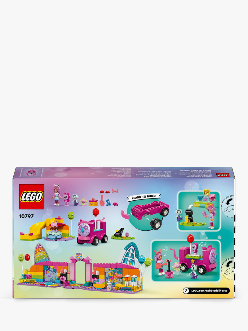 LEGO Gabby's Dollhouse Party Room 10797, UK version