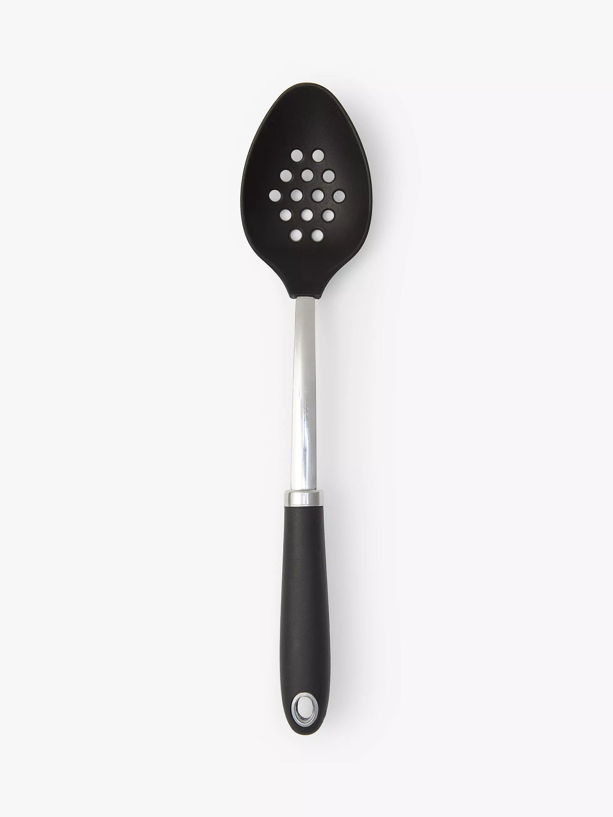 John Lewis slotted spoon Silver/Black, UK version