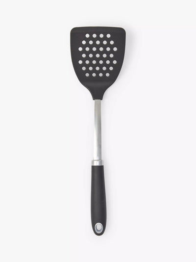 John Lewis Spatule fendue en nylon argent noir