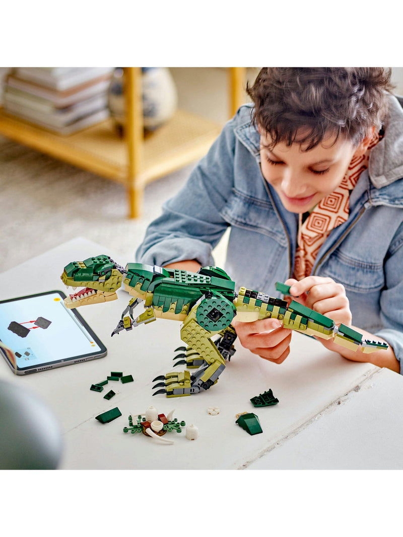 LEGO Creator 3in1 T. rex figure building set, UK version