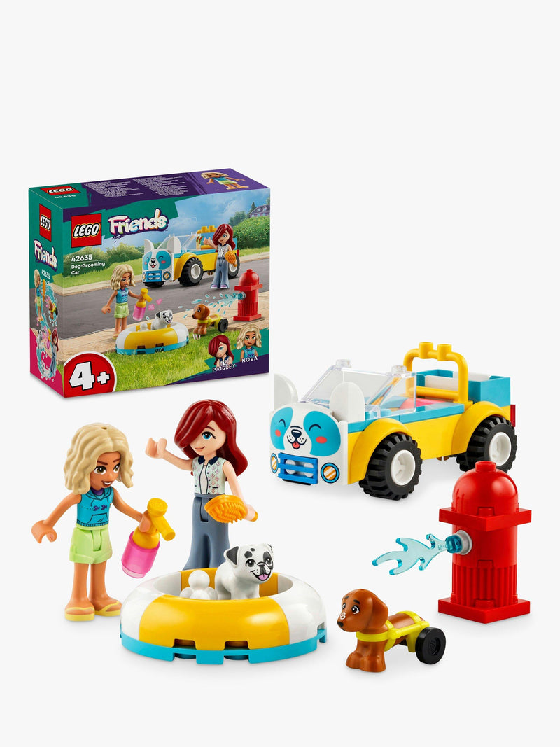 LEGO Friends Dog-Grooming Car vehicle set, imported from the UK
