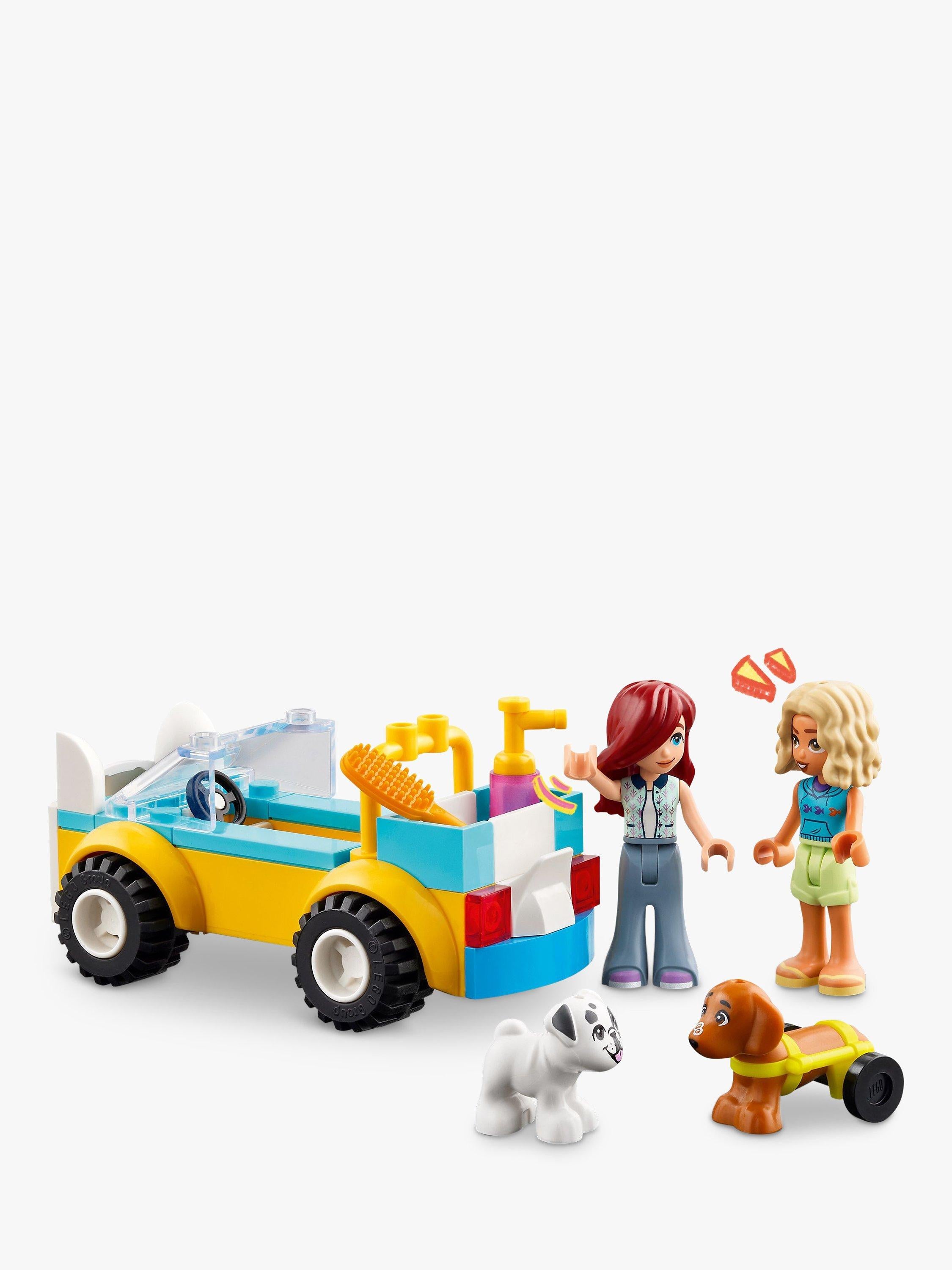 LEGO Friends Dog-Grooming Car vehicle set, imported from the UK