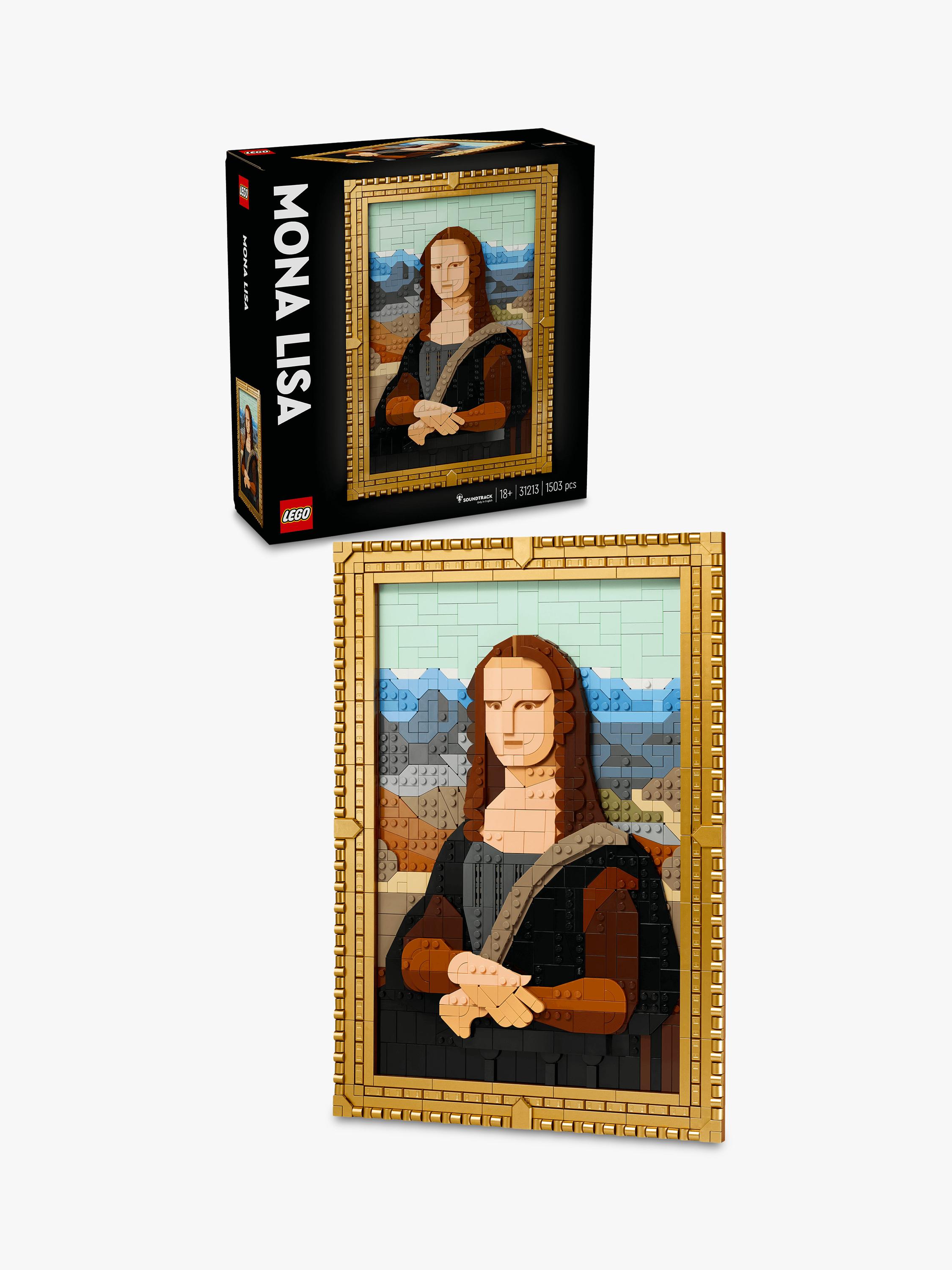 Lego Mona Lisa building set, UK version