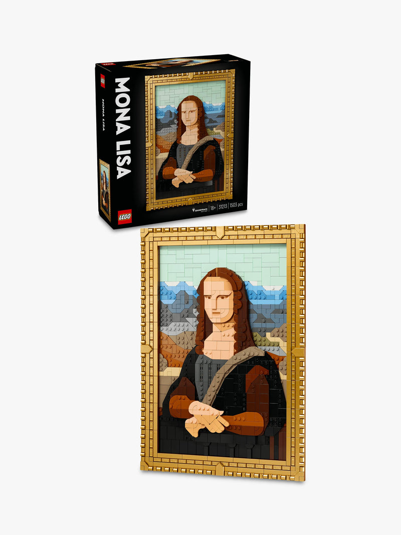 Lego Mona Lisa building set, UK version