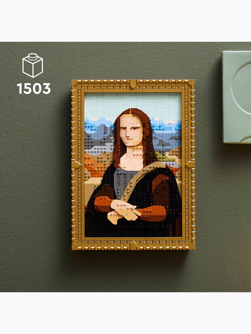 Lego Mona Lisa building set, UK version