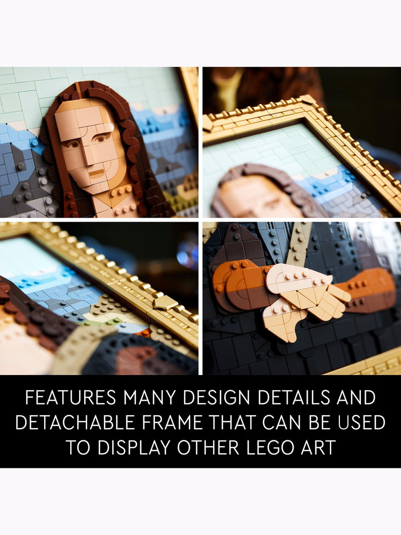 Lego Mona Lisa building set, UK version