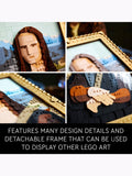 Lego Mona Lisa building set, UK version