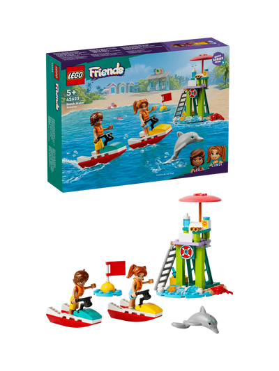 مجموعة بناء سكوتر مائي للشاطئ من LEGO Friends، 42623 من John Lewis - اشترِ عبر الإنترنت من McGrocer