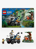 Jungle Explorer Off-Road Truck Toy with Tiger Figure and Camera Drone