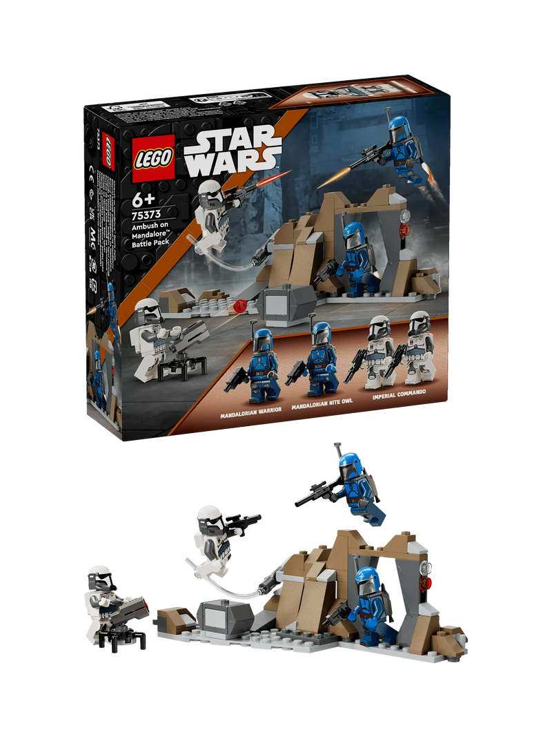 LEGO Star Wars Ambush on Mandalore Battle Pack Set, UK version