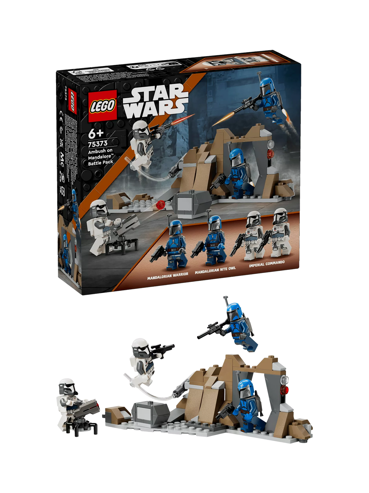 LEGO Star Wars Ambush on Mandalore Battle Pack Set, UK version
