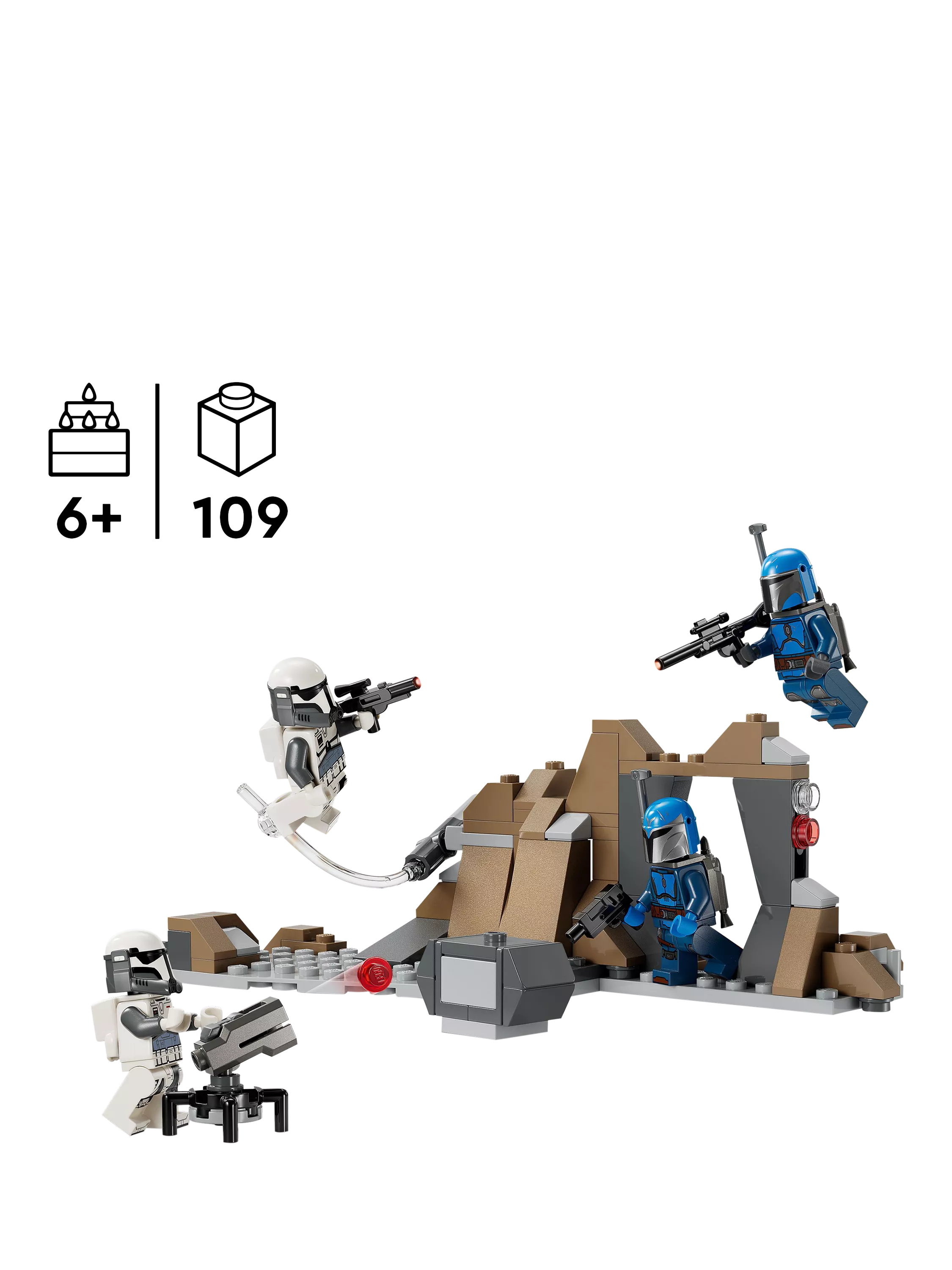 LEGO Star Wars Ambush on Mandalore Battle Pack Set, UK version