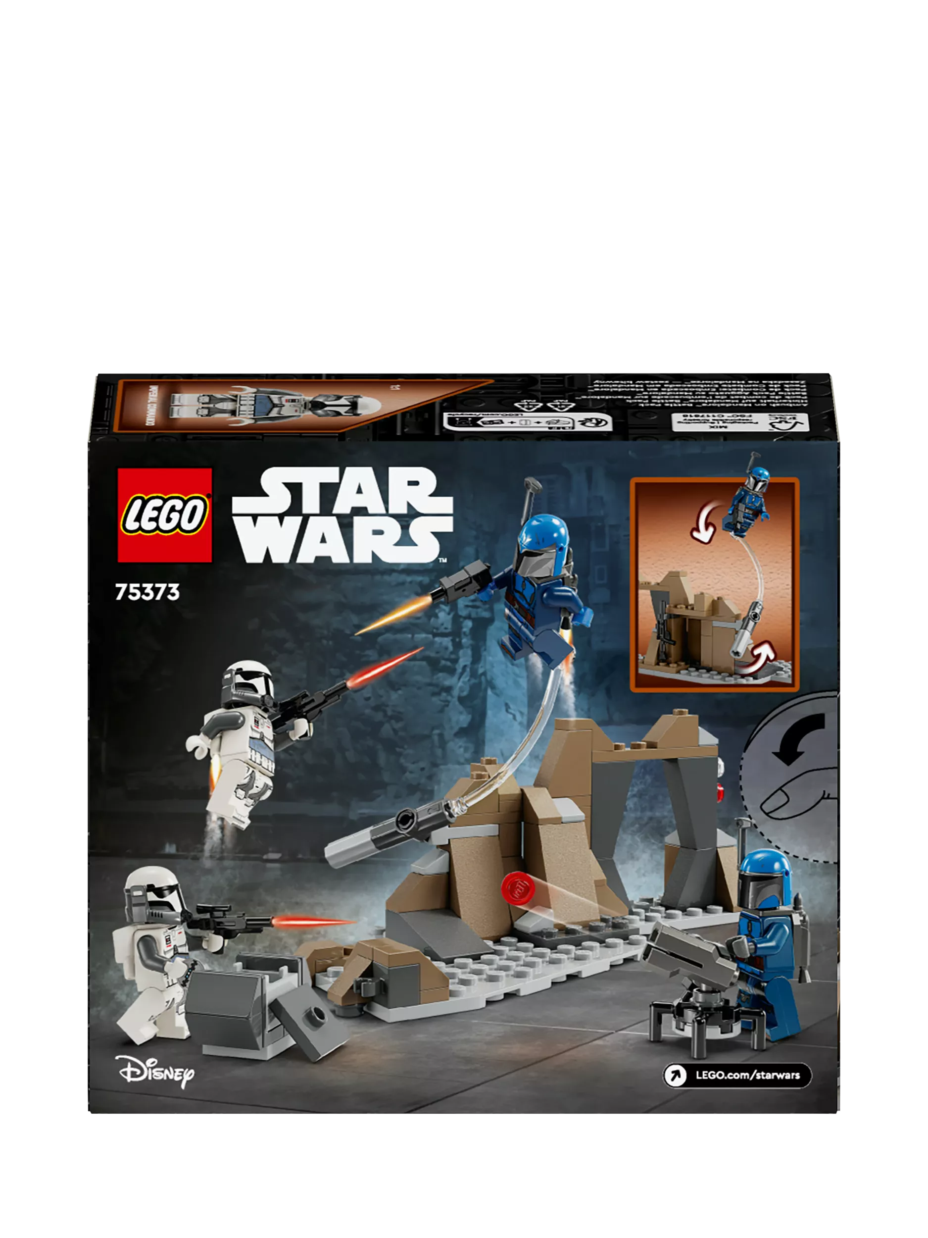 LEGO Star Wars Ambush on Mandalore Battle Pack Set, UK version