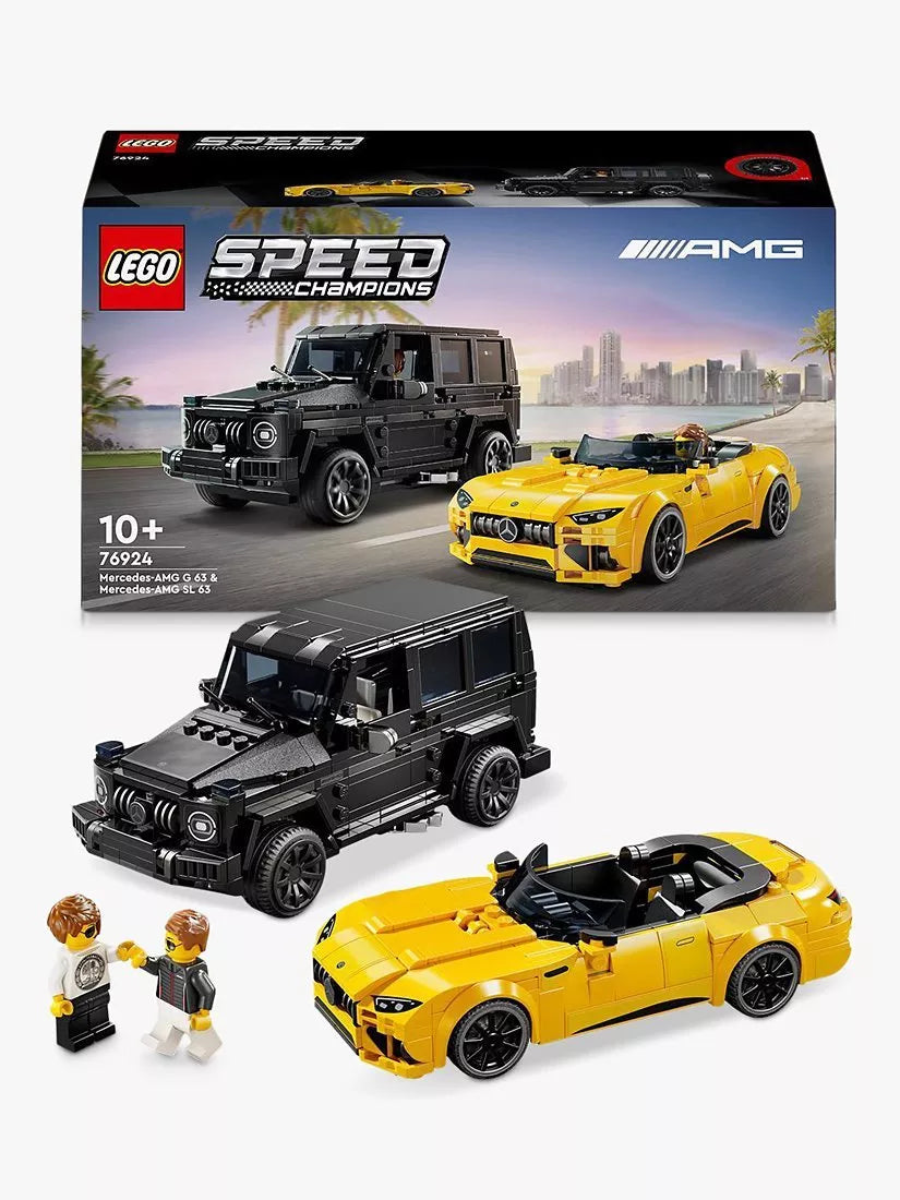 LEGO Speed Champions Mercedes cars 808 pieces, imported from the UK