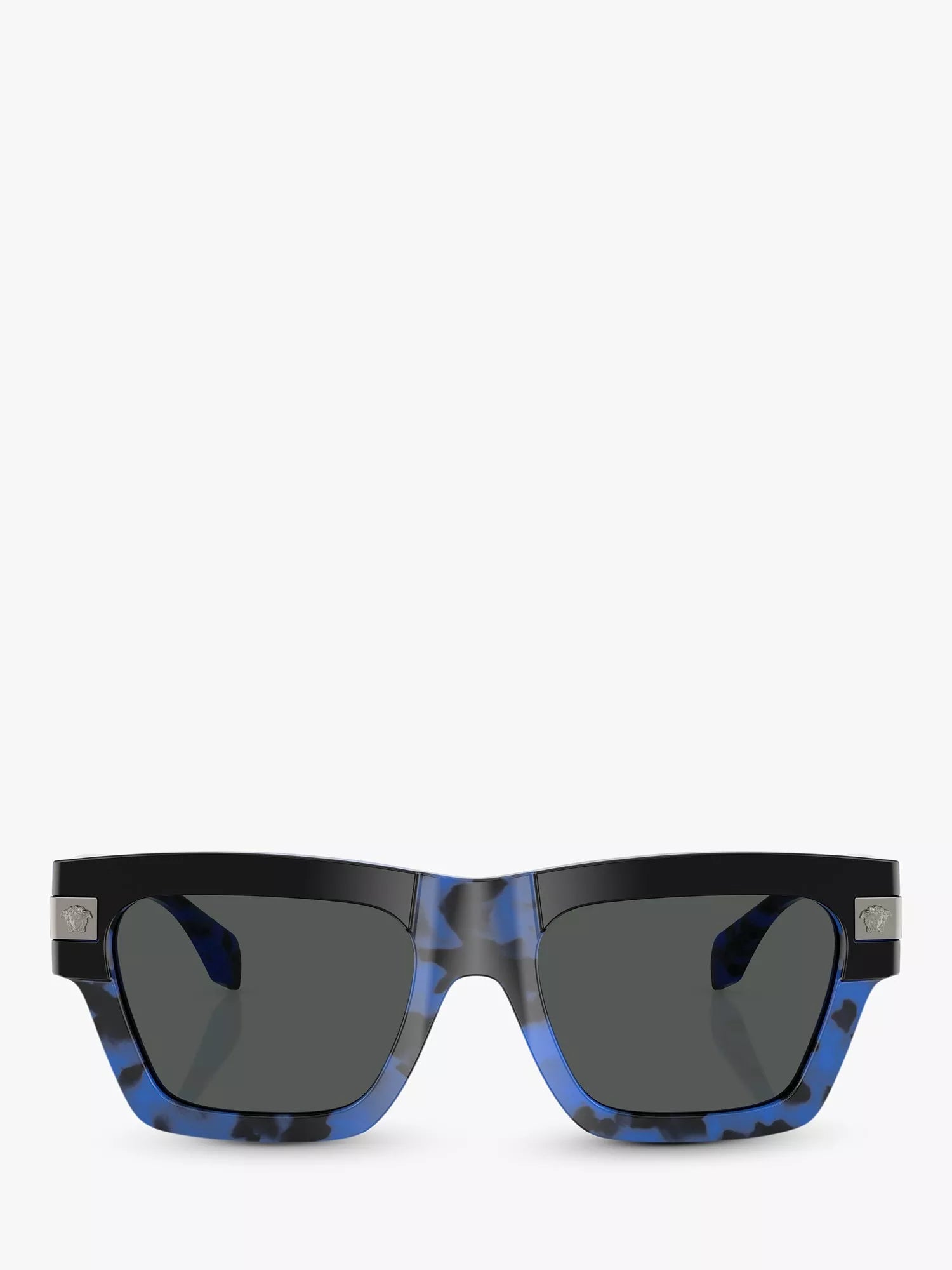 Versace square sunglasses VE4464 Havana Blue/Grey, UK version