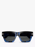 Versace square sunglasses VE4464 Havana Blue/Grey, UK version