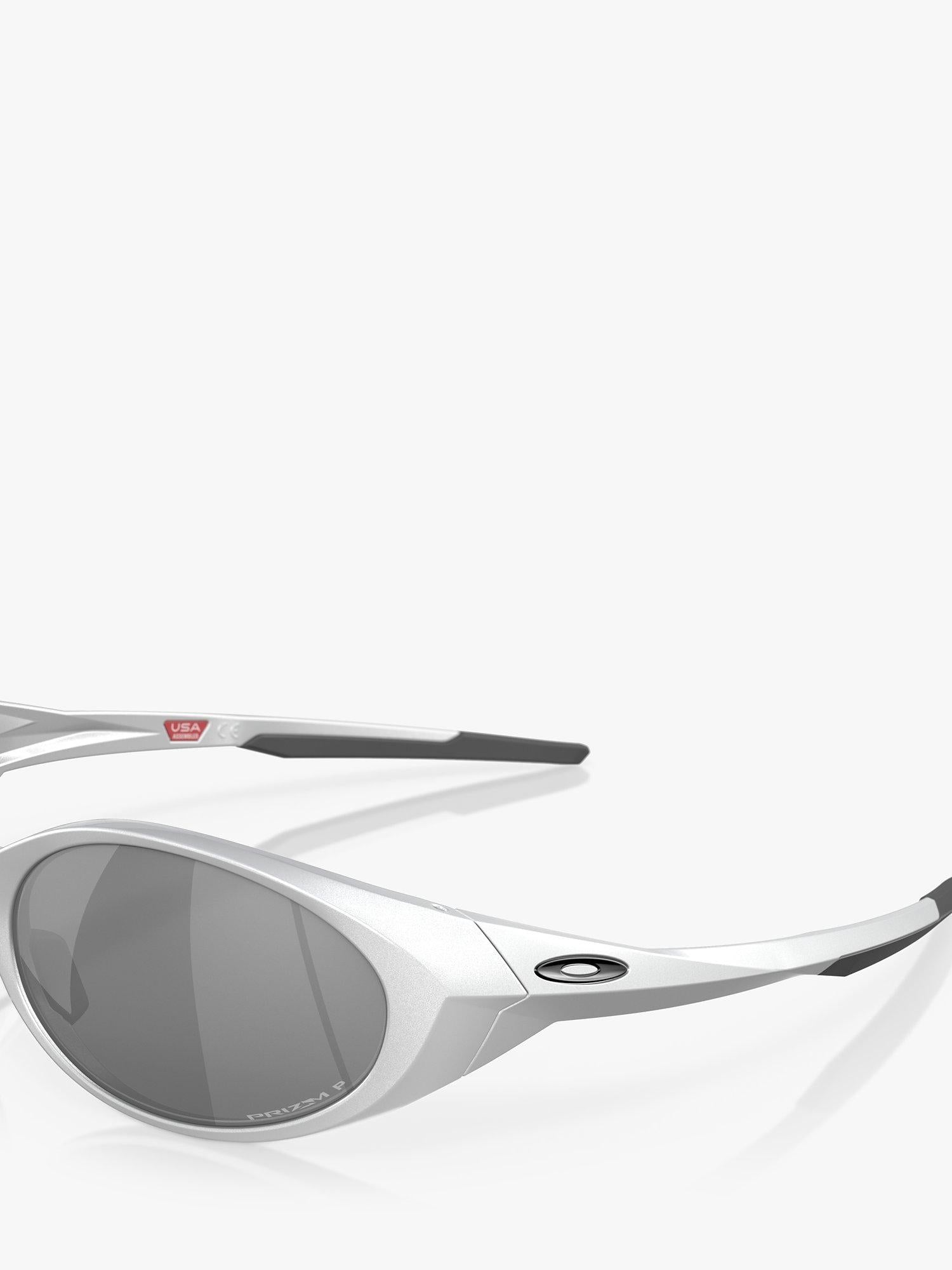 Oakley Eyejacket Redux polarised oval sunglasses grey 58mm, UK version