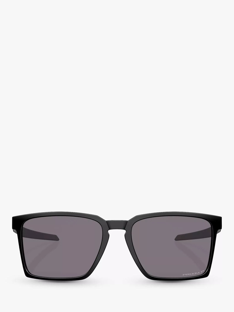 Oakley polarised square sunglasses 56mm satin black, imported from the UK