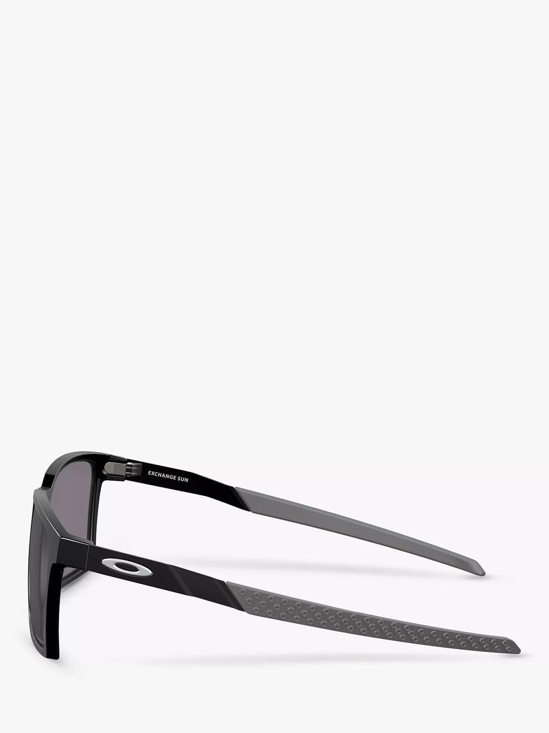 Oakley polarised square sunglasses 56mm satin black, imported from the UK