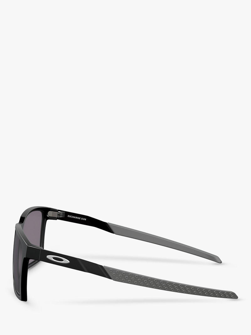 Oakley polarised square sunglasses 56mm satin black, imported from the UK